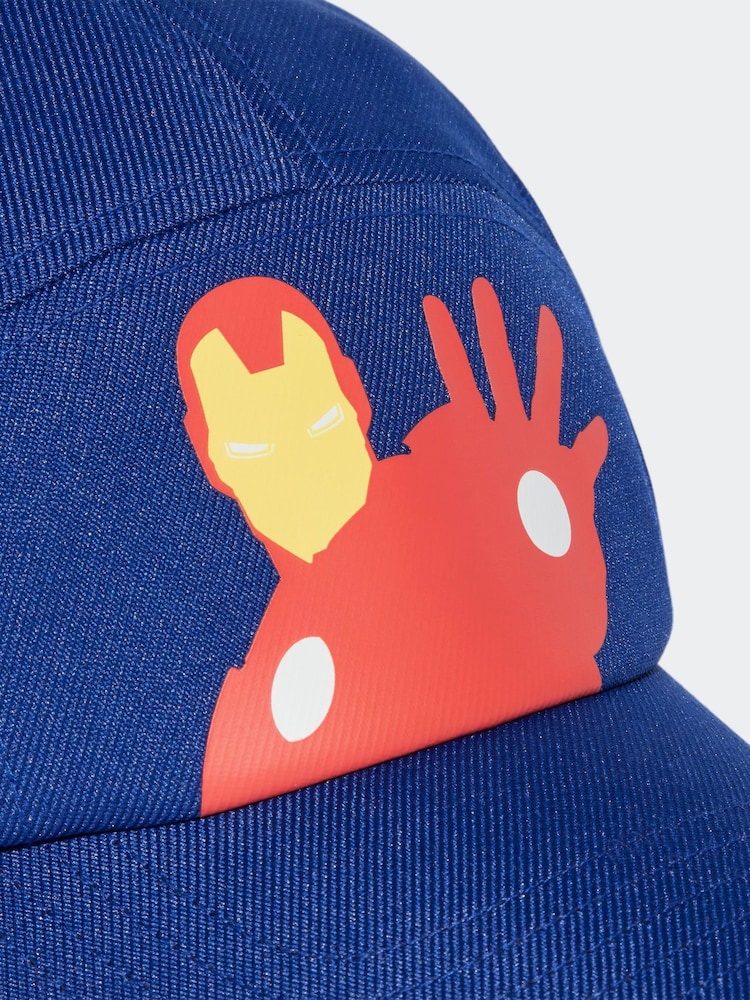 adidas Blue Marvel Avengers Cap - Image 3 of 4