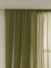 Pineapple Elephant Zofia Broderie Anglaise 100% Cotton Sheer Panel Voile - Imagem 2 de 4