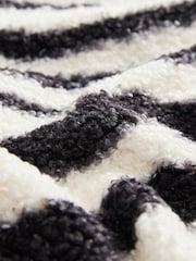 Rockett St George Zebra Print Borg Fleece - Image 7 of 9