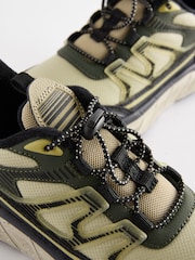 Neutral Warm Lined Elastic Lace Trainers - Image 10 of 10
