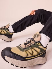 Neutral Warm Lined Elastic Lace Trainers - Image 2 of 10