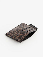 Rockett St George Leopard Print Card Holder - Image 3 of 4