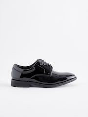 Black Patent Leather Lace-Up Shoes - Image 2 of 5