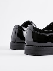 Black Patent Leather Lace-Up Shoes - Image 5 of 5