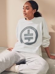 Ecru Cream Take That Sweatshirt - Image 1 of 5