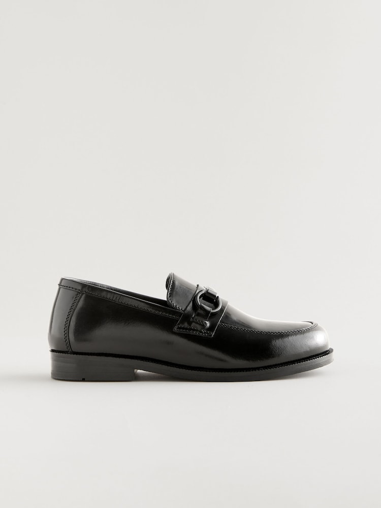 Schwarzes Lackleder - Lederslipper - Bild 2 von 6 Schwarzes Lackleder - Lederslipper - Bild 2 von 6