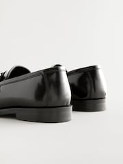 Black Patent Leather Loafers - Image 5 of 6