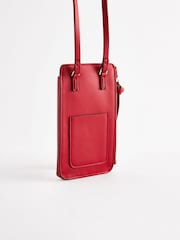 Rockett St George Red Cherry PU Cross-Body Phone Holder - Image 6 of 8