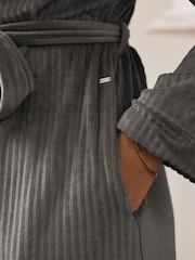 Gris antracita - Bata ribeteada supersuave - Imagen 5 de 8