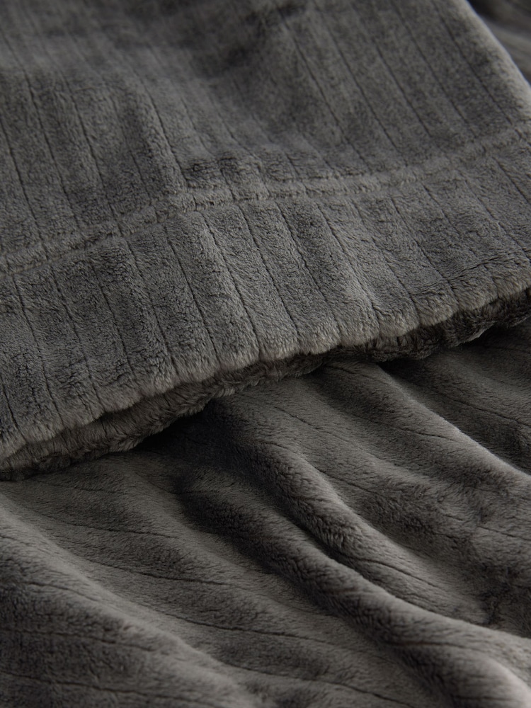 Gris antracita - Bata ribeteada supersuave - Imagen 8 de 8