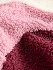 Rockett St George Berry Borg Zip Fleece - Image 7 of 8