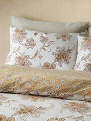Pineapple Elephant Beige Sahara Floral Reversible Duvet Cover Set - Image 3 of 4