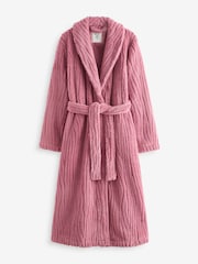 Pink Supersoft Dressing Gown - Image 1 of 2