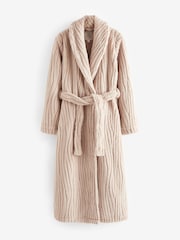Neutral Supersoft Dressing Gown - Image 7 of 8