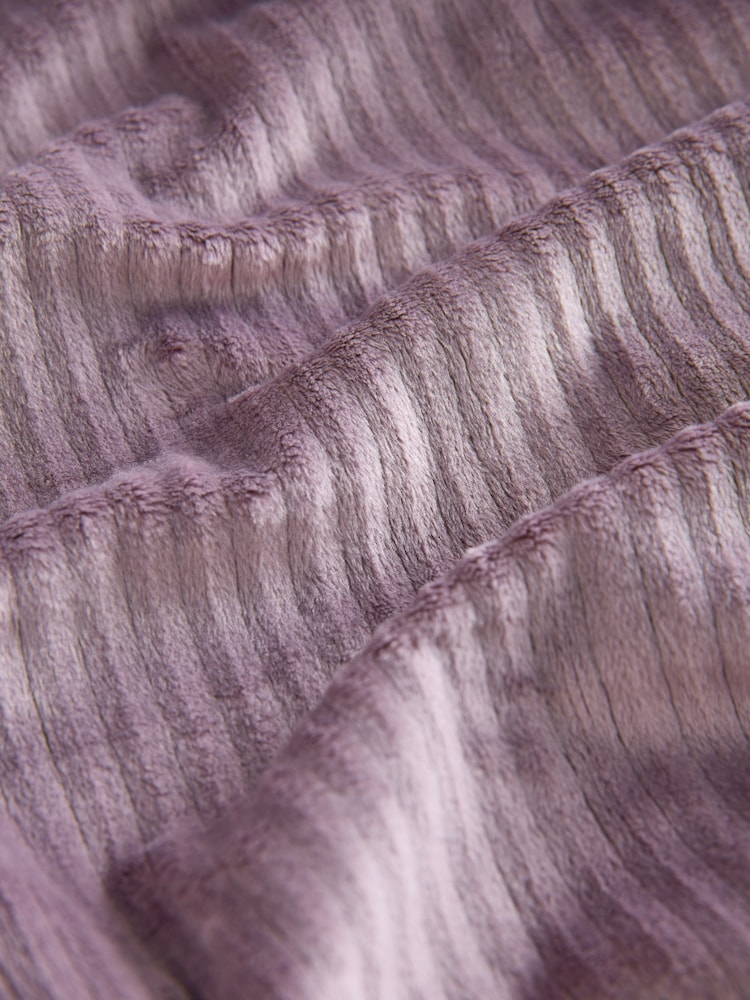 Morado lila - Bata ribeteada supersuave - Imagen 7 de 7