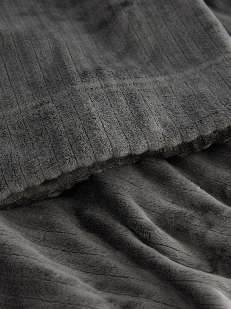 Gris antracita - Bata ribeteada supersuave - Imagen 3 de 3