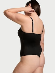 Victoria's Secret Black FeatherSoft™ BODYWEAR Lightly Lined Bodysuit - Image 2 of 3