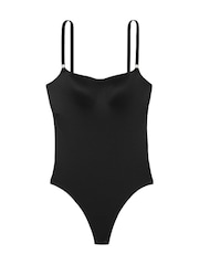 Victoria's Secret Black FeatherSoft™ BODYWEAR Lightly Lined Bodysuit - Image 3 of 3