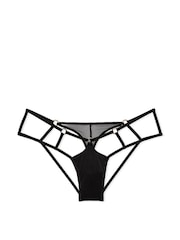 Victoria's Secret Black Strappy Cheeky Knickers - Image 3 of 3