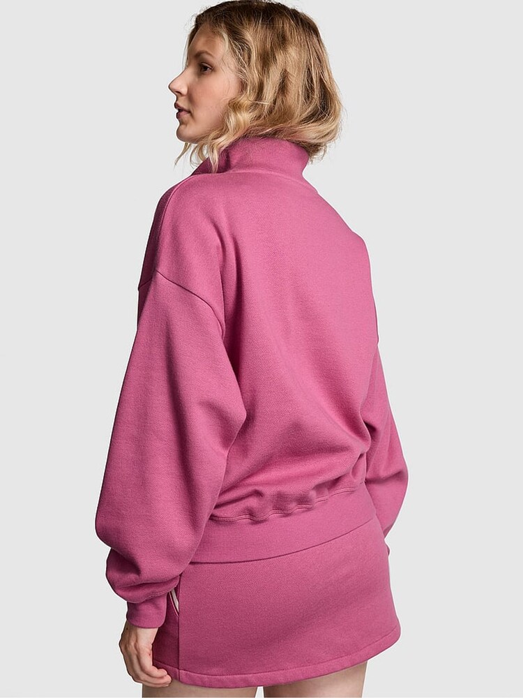 Victoria's Secret PINK Pink Violet Fleece Sweatshirt - Image 2 of 3