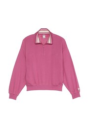 Victoria's Secret PINK Pink Violet Fleece Sweatshirt - Image 3 of 3