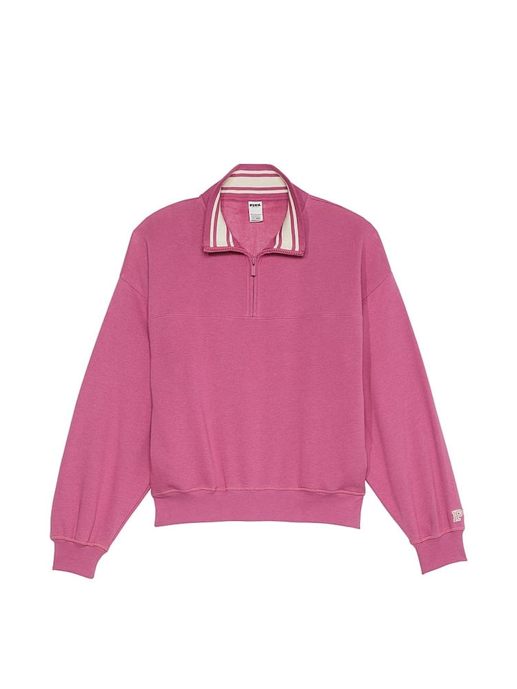 Victoria's Secret PINK Pink Violet Fleece Sweatshirt - Image 3 of 3