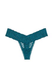 Victoria's Secret Dark And Stormy Blue Thong Knickers - Image 3 of 3
