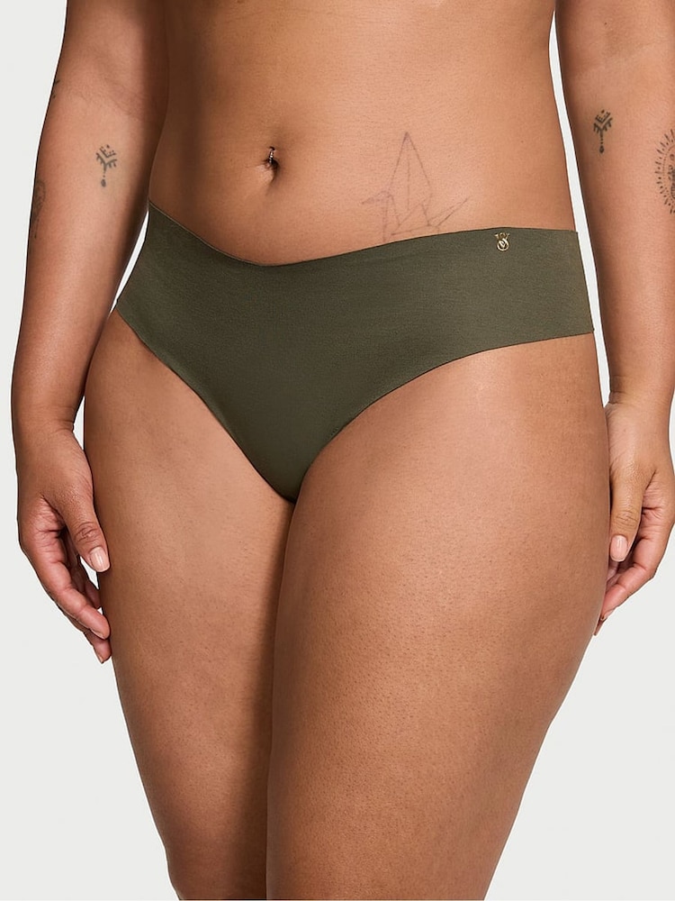 Victoria's Secret Black/Green/Pink Thong 5 Pack Knickers - Image 2 of 3