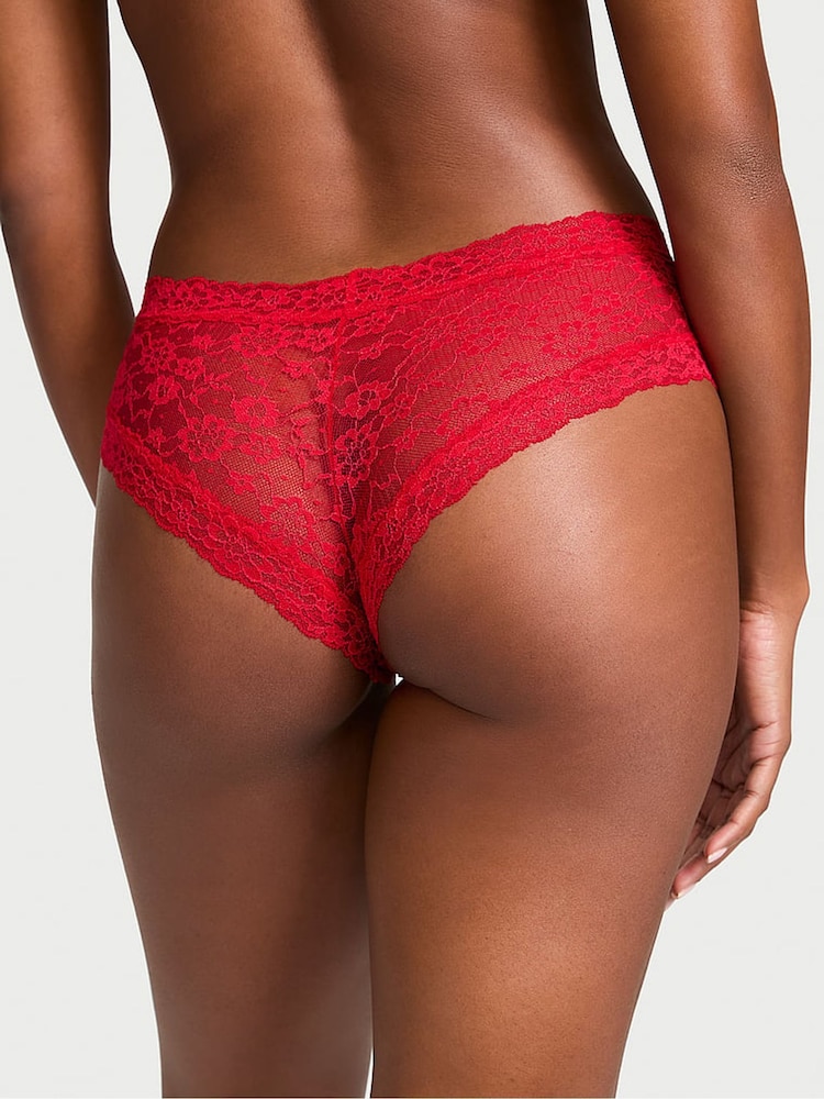 Wit/roze/huidskleur/rood/zwart - Victoria's Secret set van 5 slips - Image 3 of 3