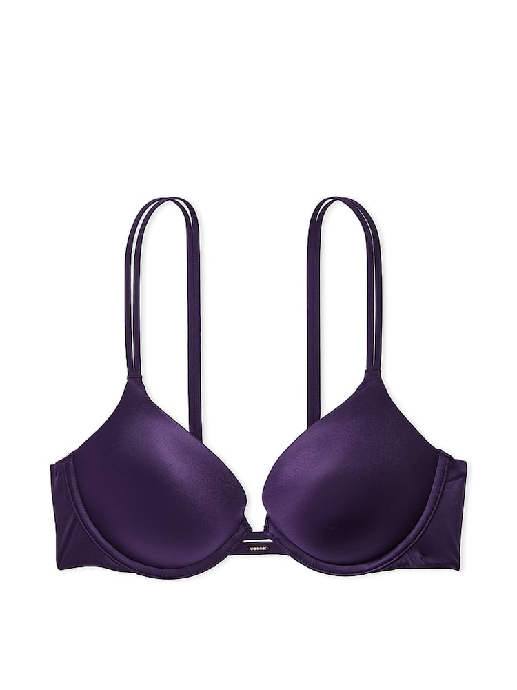 Victoria's Secret Stained Glass Purple Push Up Bra - Image 3 of 3