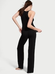 Victoria's Secret Black Modal Rib Cami Long Pyjama Set - Image 2 of 3
