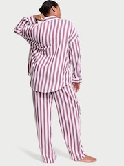 Victoria's Secret Pink Rouge Stripe Modal Long Pyjama Set - Image 2 of 3