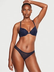 Victoria's Secret Noir Navy Blue Bikini Knickers - Image 3 of 4