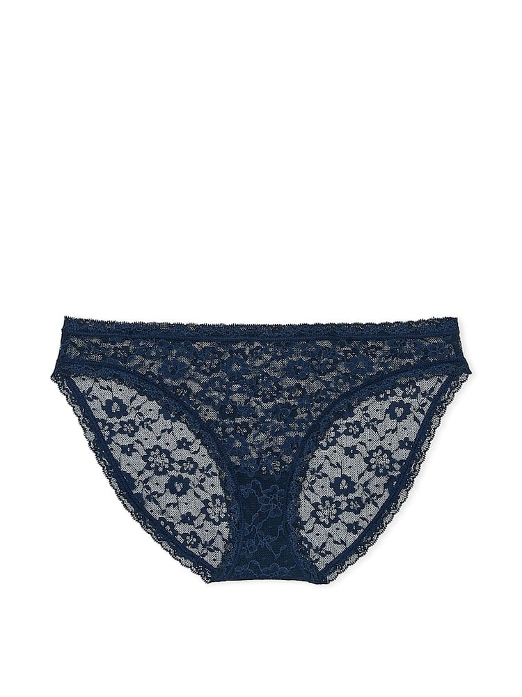 Victoria's Secret Noir Navy Blue Bikini Knickers - Image 4 of 4