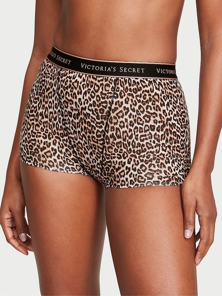 Victoria's Secret Leopard Brown Knickers - Image 1 of 3