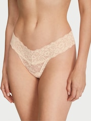 Victoria's Secret Marzipan Nude Thong Knickers - Image 1 of 3