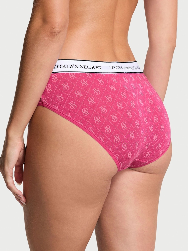 Victoria's Secret Luscious Rose Pink Shine Hipster Knickers - Image 2 of 3 Victoria's Secret Luscious Rose Pink Shine Hipster Knickers - Image 2 of 3