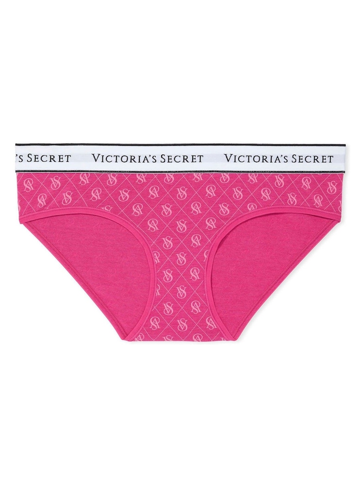 Victoria's Secret Luscious Rose Pink Shine Hipster Knickers - Image 3 of 3 Victoria's Secret Luscious Rose Pink Shine Hipster Knickers - Image 3 of 3