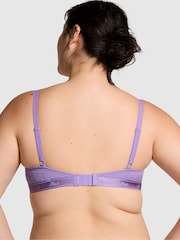 Victoria's Secret PINK Wysteria Purple Dainty Dot Balcony Lace Bra - Image 2 of 3