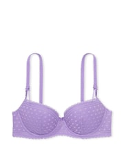 Victoria's Secret PINK Wysteria Purple Dainty Dot Balcony Lace Bra - Image 3 of 3