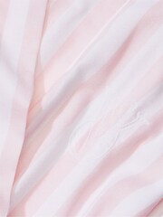 Victoria's Secret Pretty Blossom Pink Stripes Modal Long Robe - Image 4 of 4