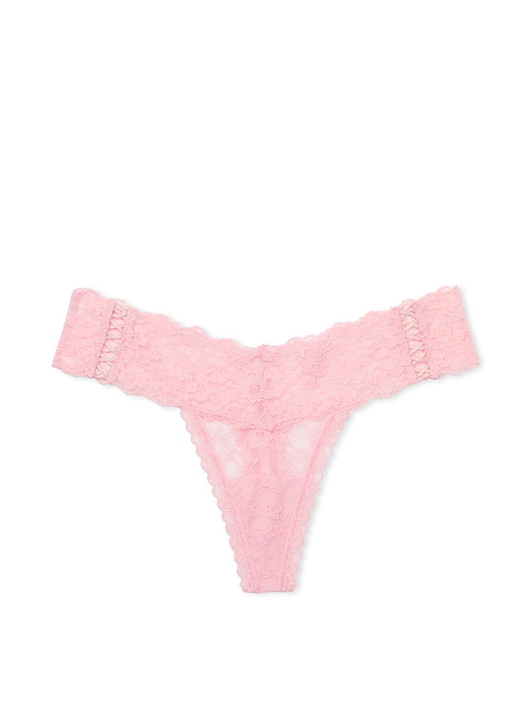 Victoria's Secret Pretty Blossom Pink Thong Knickers - Image 3 of 3
