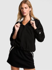 Victoria's Secret PINK Black Fleece Sweatshirt - Image 1 of 3