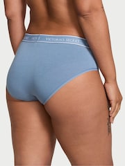 Victoria's Secret Faded Denim Blue Hipster Knickers - Image 1 of 1