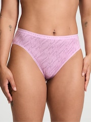 Victoria's Secret Blue/Green/Purple/Pink/Nude Brief 5 Pack Knickers - Image 2 of 3