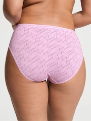 Victoria's Secret Blue/Green/Purple/Pink/Nude Brief 5 Pack Knickers - Image 3 of 3