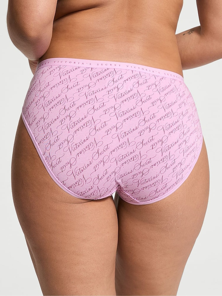 Victoria's Secret Blue/Green/Purple/Pink/Nude Brief 5 Pack Knickers - Image 3 of 3