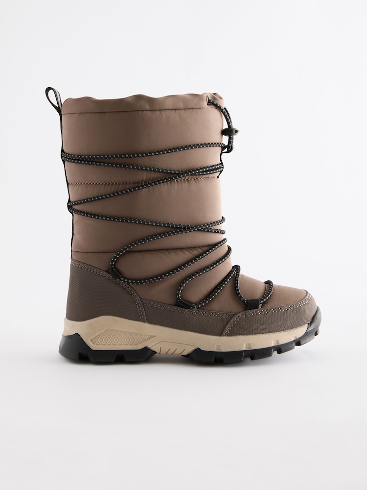 Neutro - Botas de nieve impermeables con cordones elásticos - Imagen 2 de 6 Neutro - Botas de nieve impermeables con cordones elásticos - Imagen 2 de 6