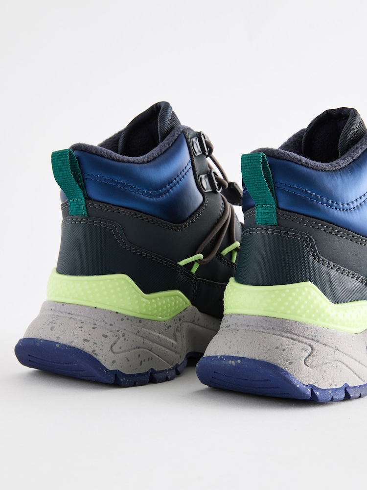 Blau - Water Resistant Pull-On Sporty Hiker Boots - Bild 5 von 5 Blau - Water Resistant Pull-On Sporty Hiker Boots - Bild 5 von 5