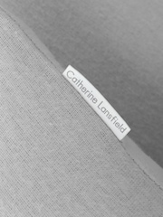 Catherine Lansfield Grey Brushed 100% Cotton Duvet Cover Set - Image 3 of 3